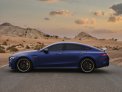 Azul Mercedes Benz AMG GT 63 2020 for rent in Abu Dhabi 3